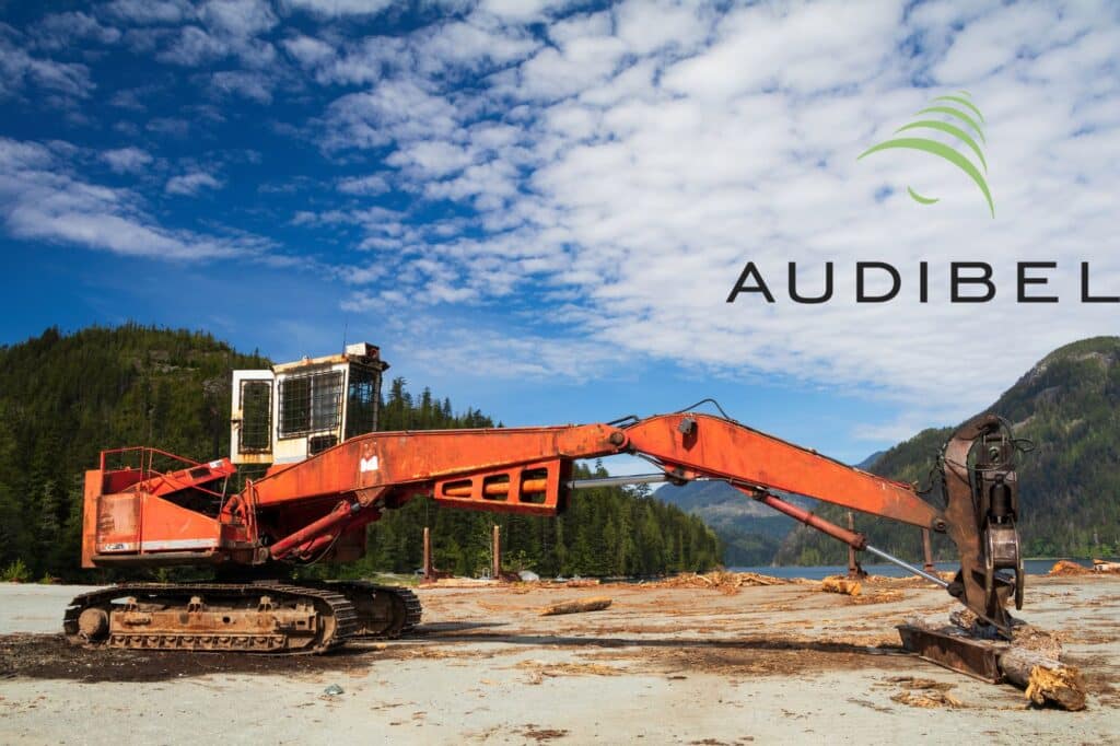 heavy equipment on a construction site